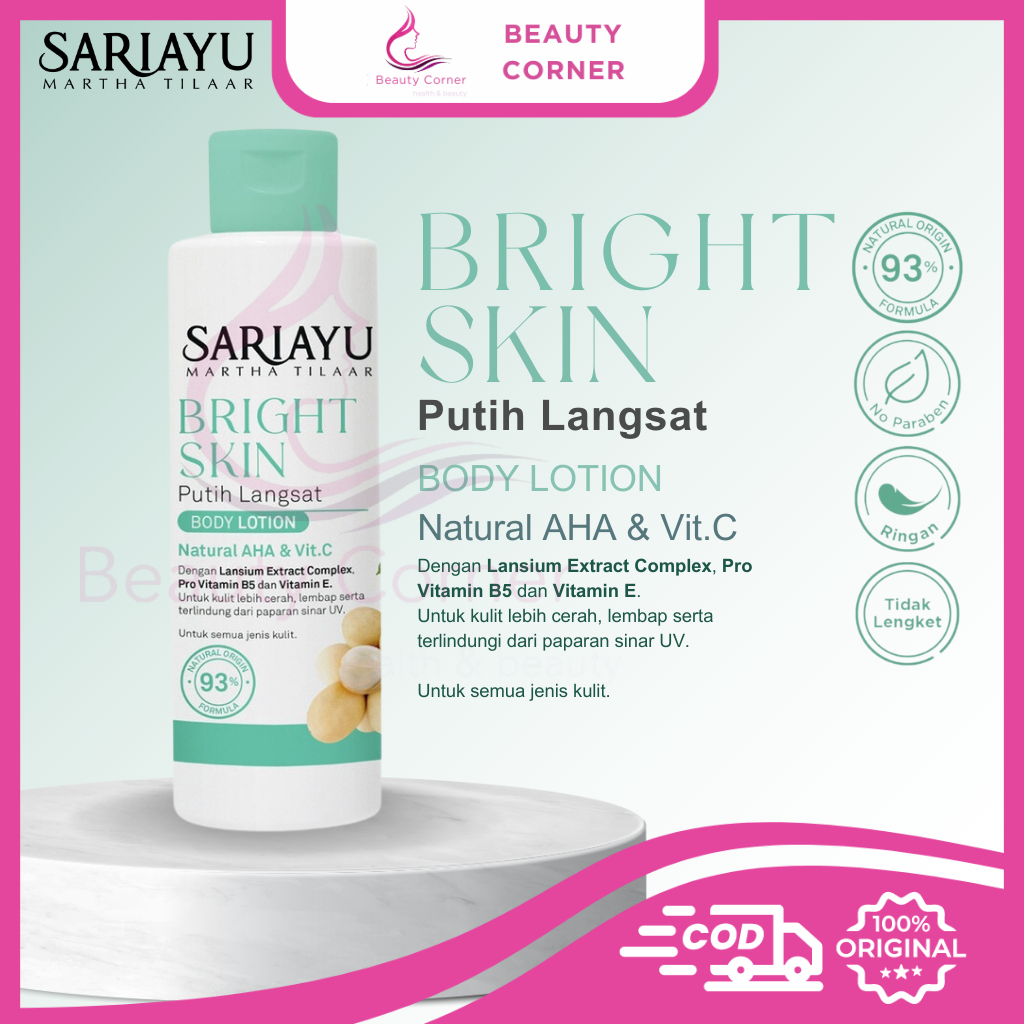 Sariayu Bright Skin Putih Langsat Body Lotion - 150ml
