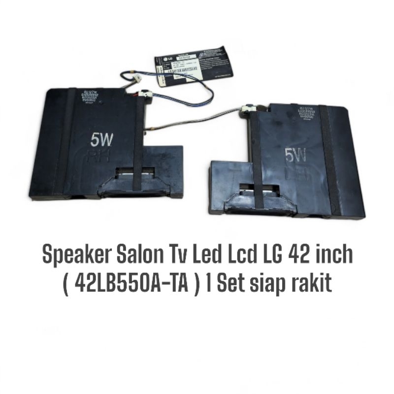 Speaker Salon Tv Led Lcd LG 42 inch (42LB550A-TA) 1 Set siap rakit Suara jernih 3D