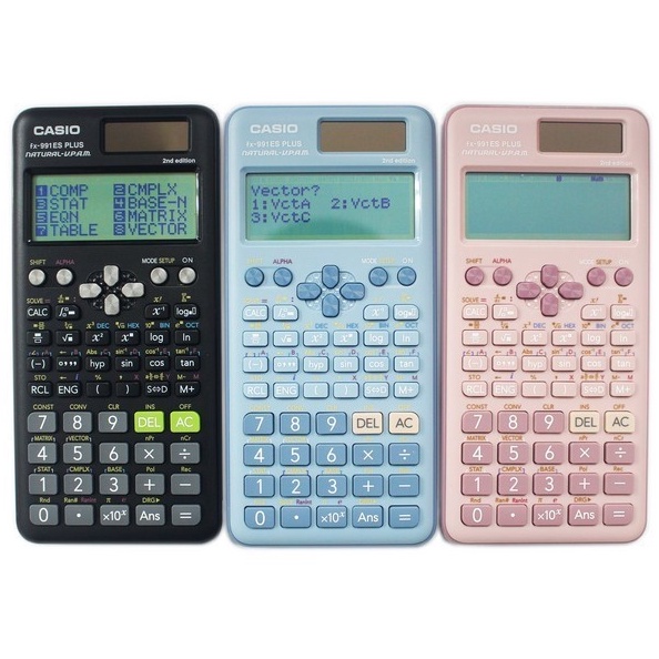 

KODE T47K Kalkulator Ilmiah CASIO fx991ES PLUS Scientific 2nd Edition Calculator 991 ES