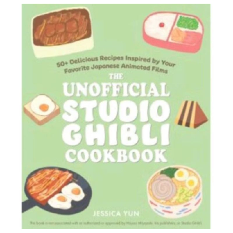 BUKU THE UNOFFICIAL STUDIO GHIBLI COOKBOOK