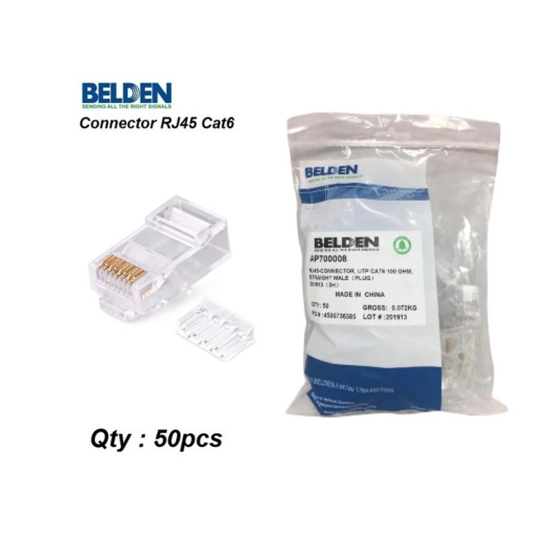 Belden AP700007 Conektor UTP RJ45 Cat 5E Original /Konektor RJ45 Cat-5E