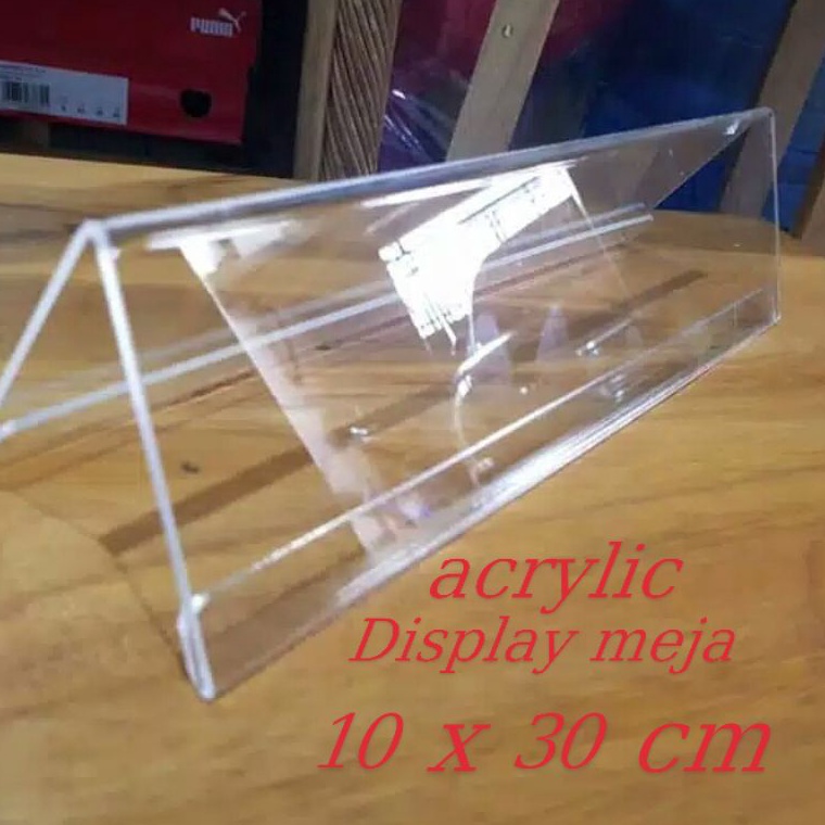 

KODE A86C papan nama meja akrilik 1 cm x 3 cm