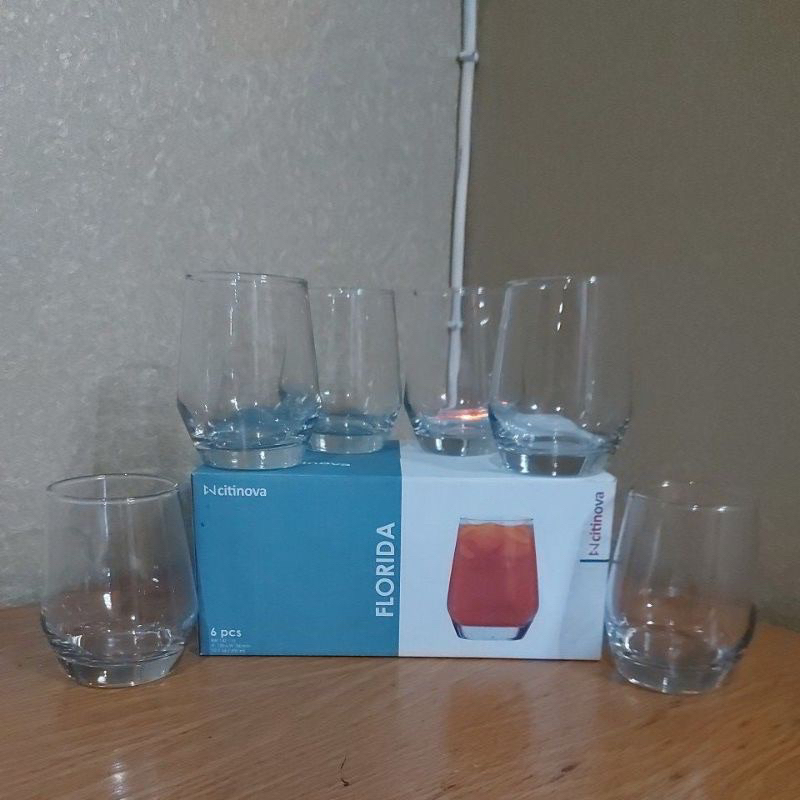 GELAS CITINOVA FLORIDA 6pcs
