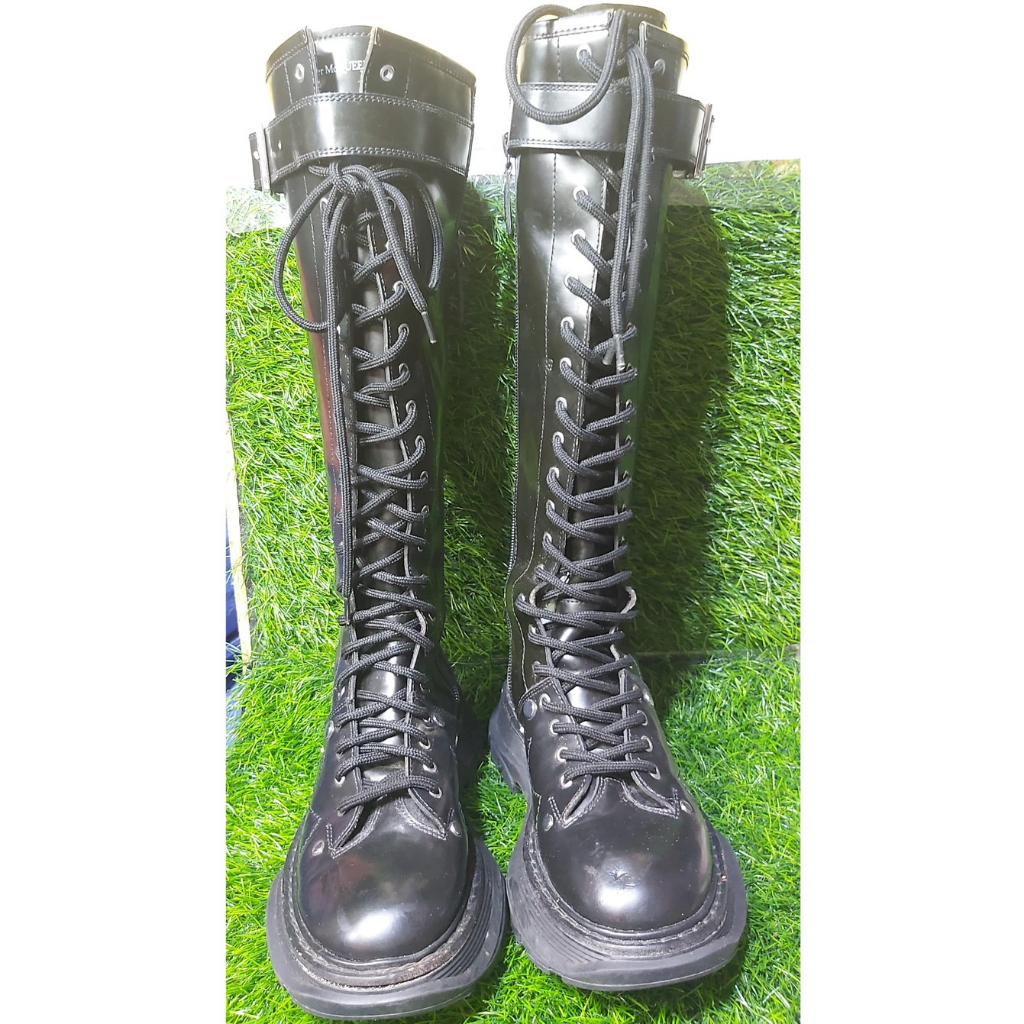 Sepatu Long Boots Alexander McQueen 36 Preloved