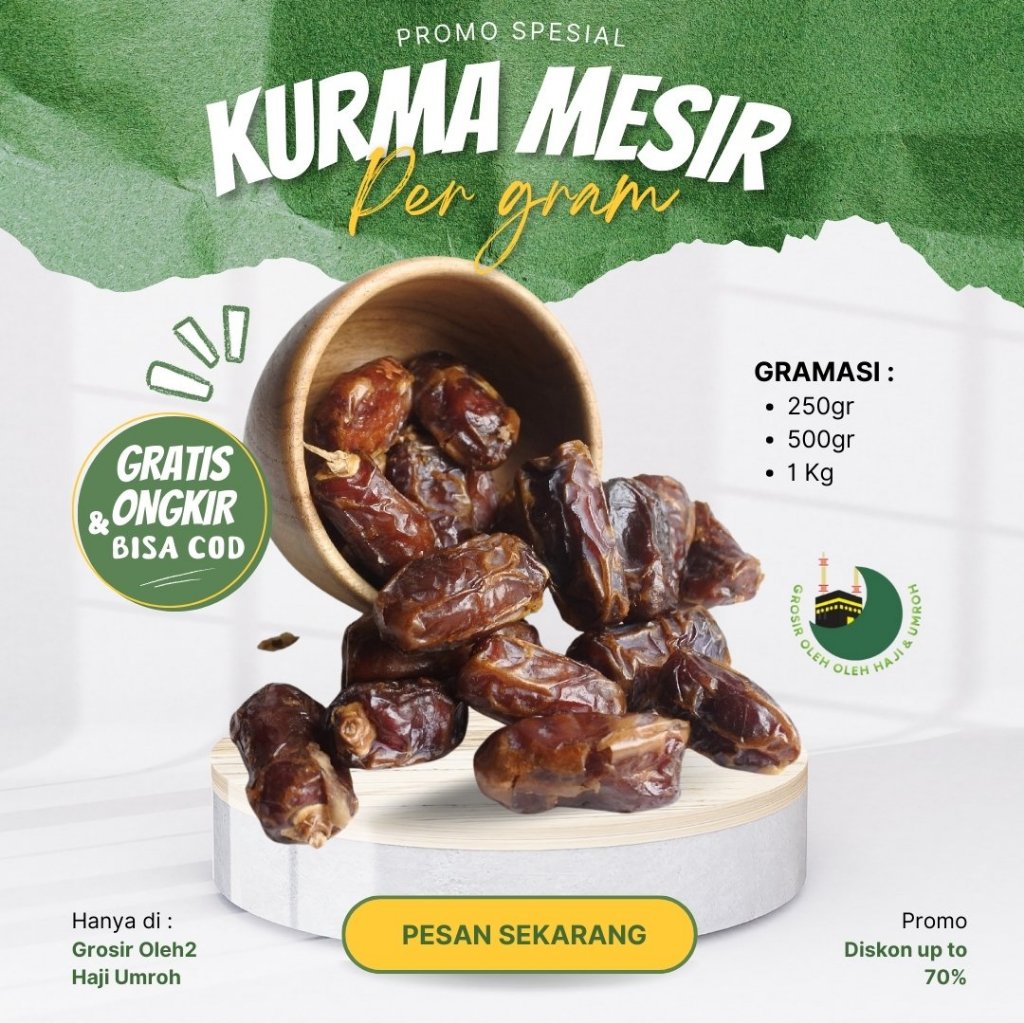 

Kurma madu mesir ukuran 1kg golden valley untuk Oleh Oleh Haji dan Umroh