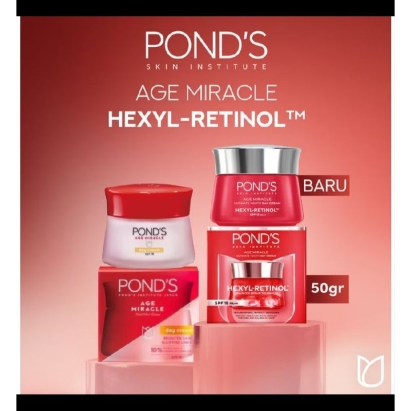 PONDS AGE MIRACLE DAY CREAM 50gr