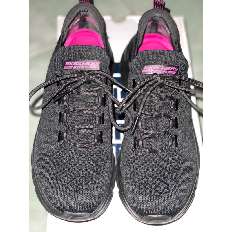 skechers bob ti high black