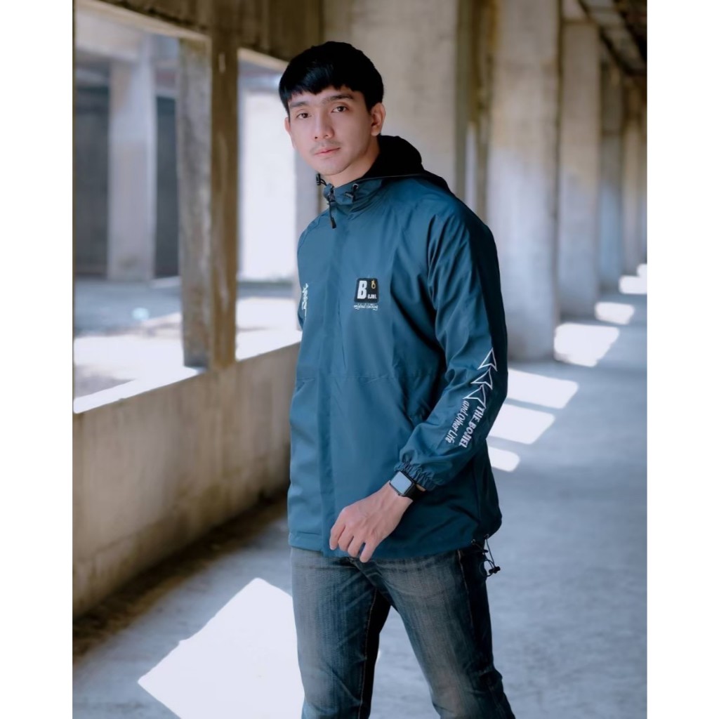 Jaket Outdoor pria simple jaket anti air waterproof pria jaket gunung pria jaket pria keren