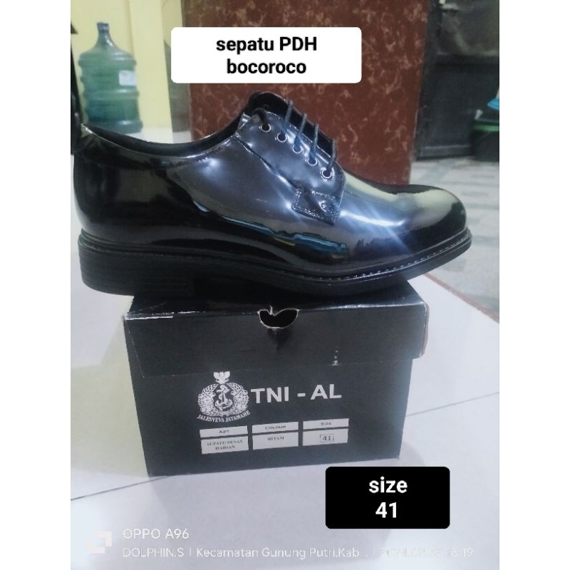 ready stok sepatu PDH bocoroco size 41