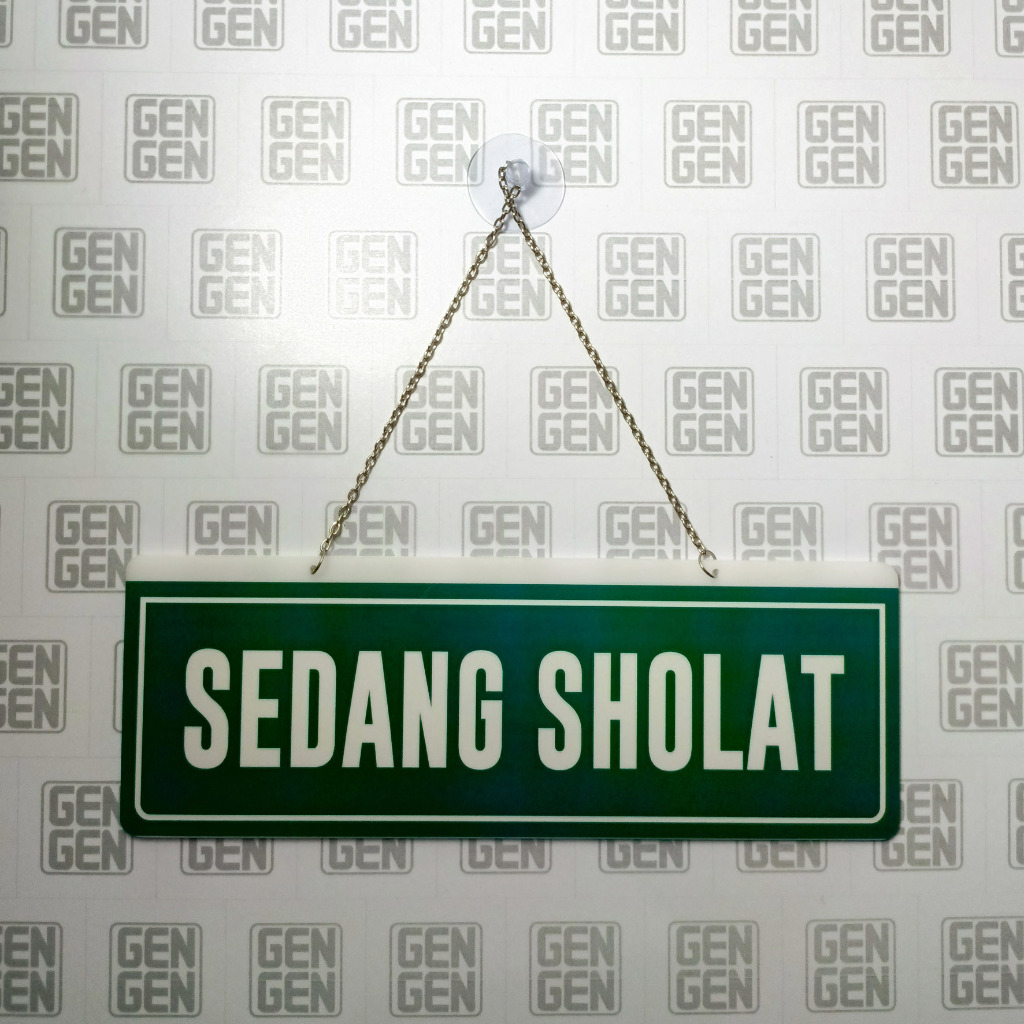 

TULISAN BUKA / SEDANG SHOLAT AKRILIK [ Hijau - Biru ]