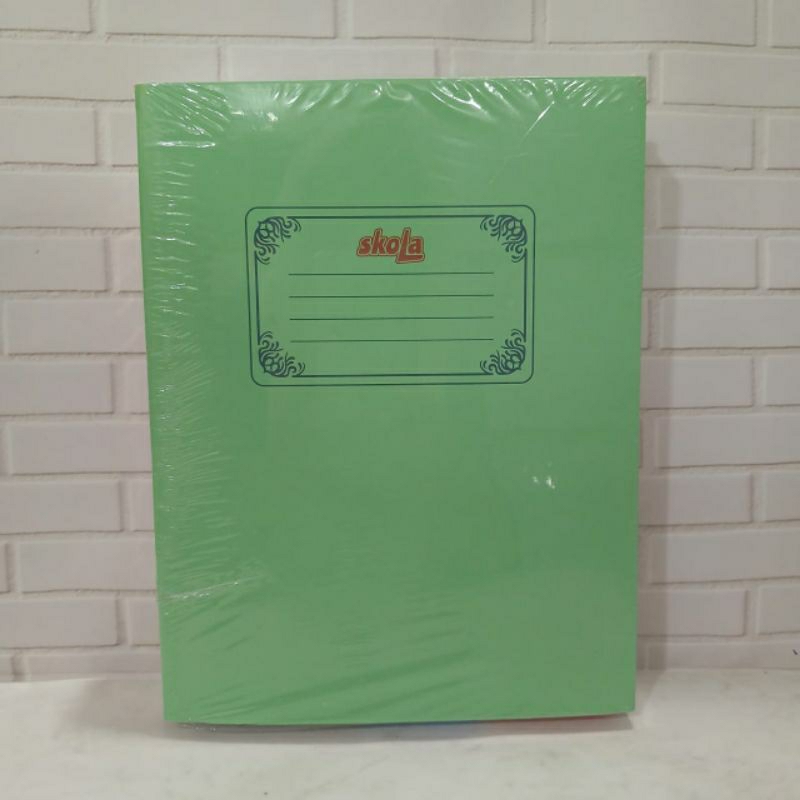 

Buku Tulis Skola Isi 38 Lembar (1 Pack = 10 Buku) / Buku Tulis Sekolah