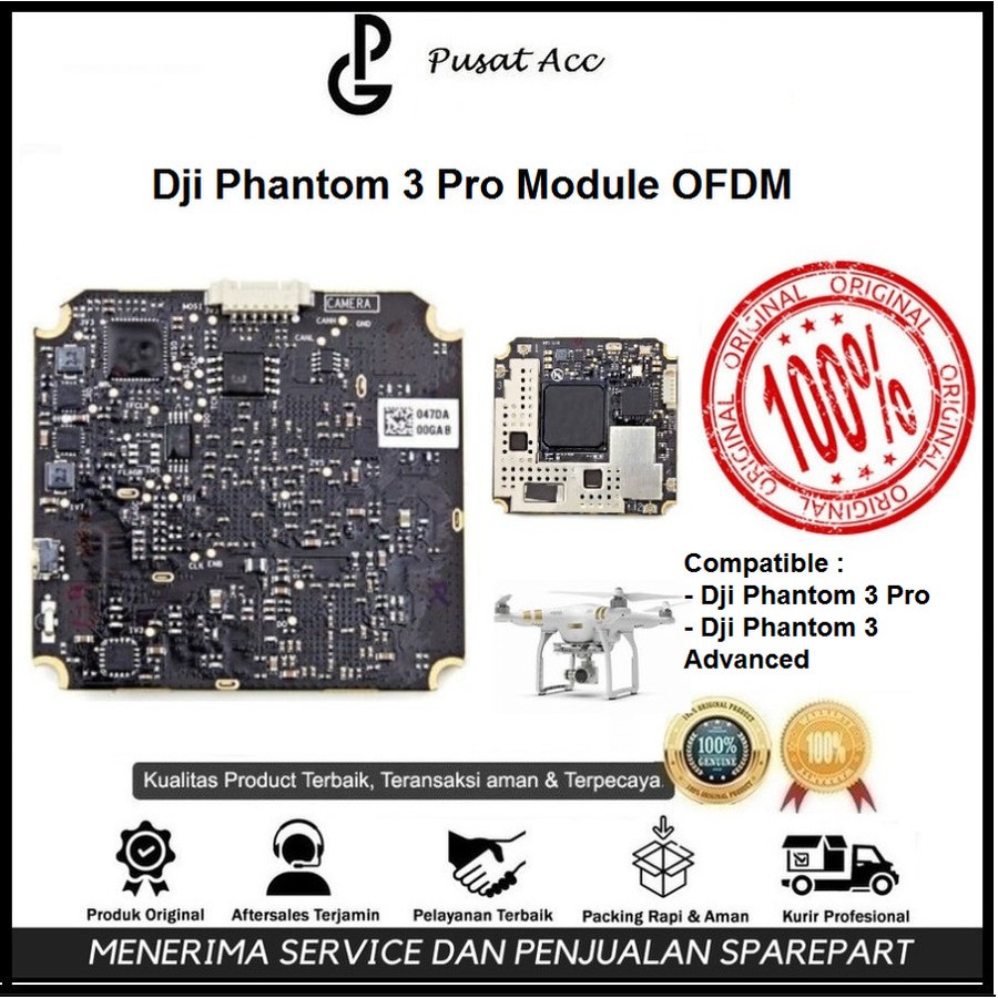 Dji Phantom 3 Pro OFDM - Dji Phantom 3 Advanced Module OFDM