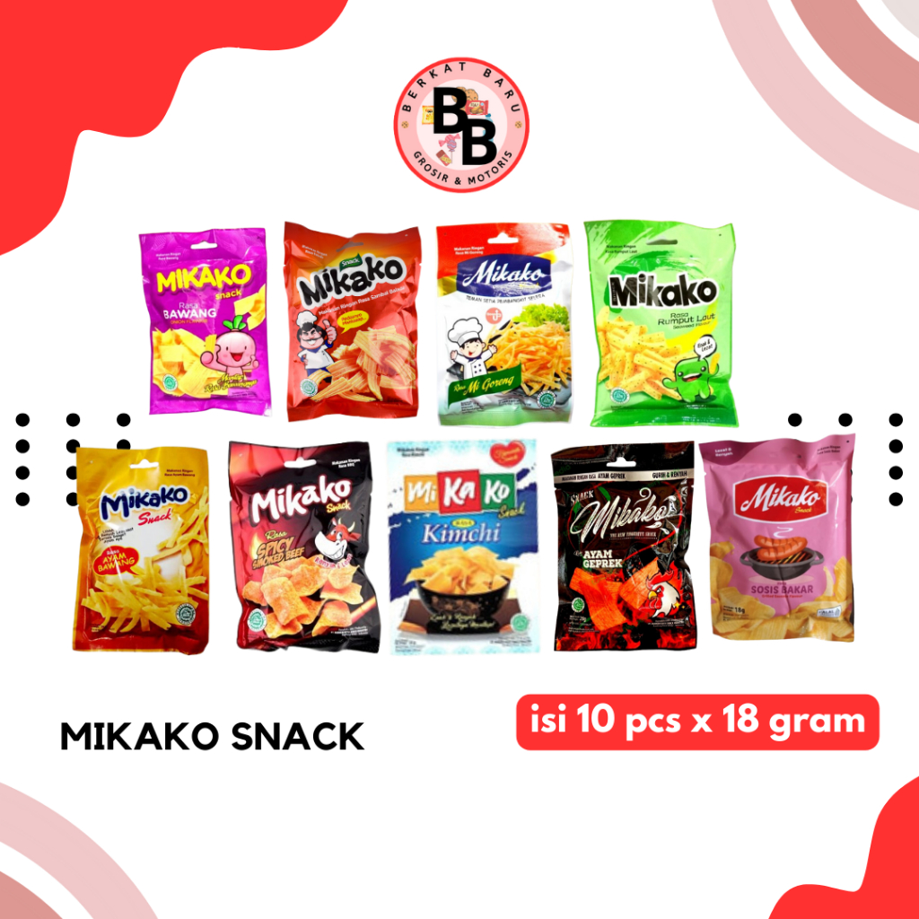 

[BB SNACK] MIKAKO SNACK 18GRAM