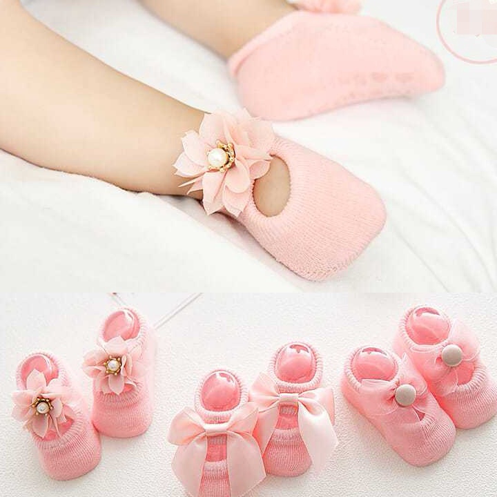 A14 Kaos kaki bayi perempuan kualitas motif 3 jenis9bulan