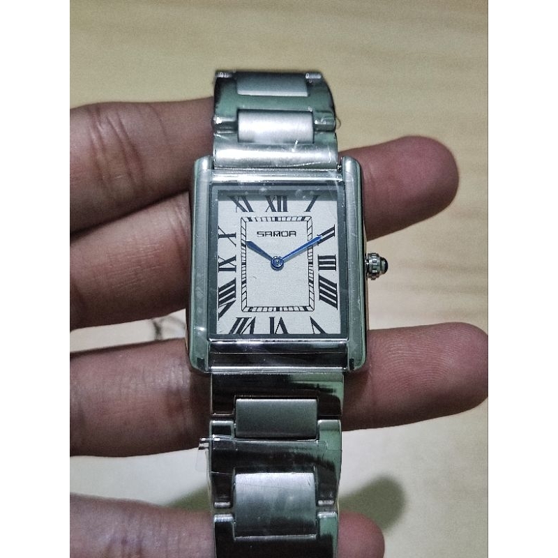 SANDA 1108 Stainless Steel Bracelet Sanda Tank Tali Rantai