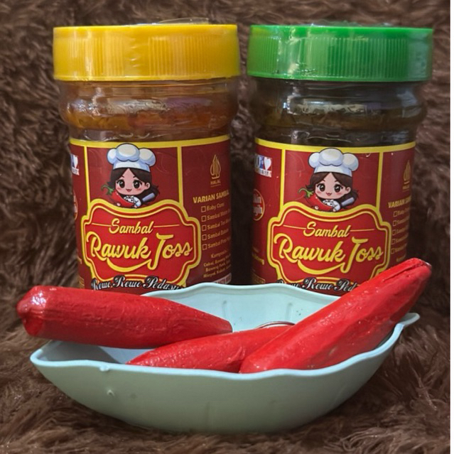 

BUNDLING DUO 2 sambel geprek dan sambel Ijo terimedan only 150g