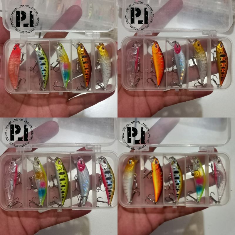 1 Set Umpan Casting Killer + Box / Lure Casting / Umpan Casting Hampala Baramundi Kerapu Barakuda