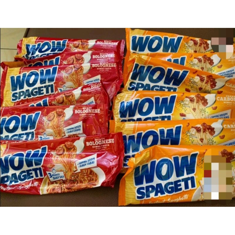 

WOW SPAGETI instant 88 gr per 4 bungkus