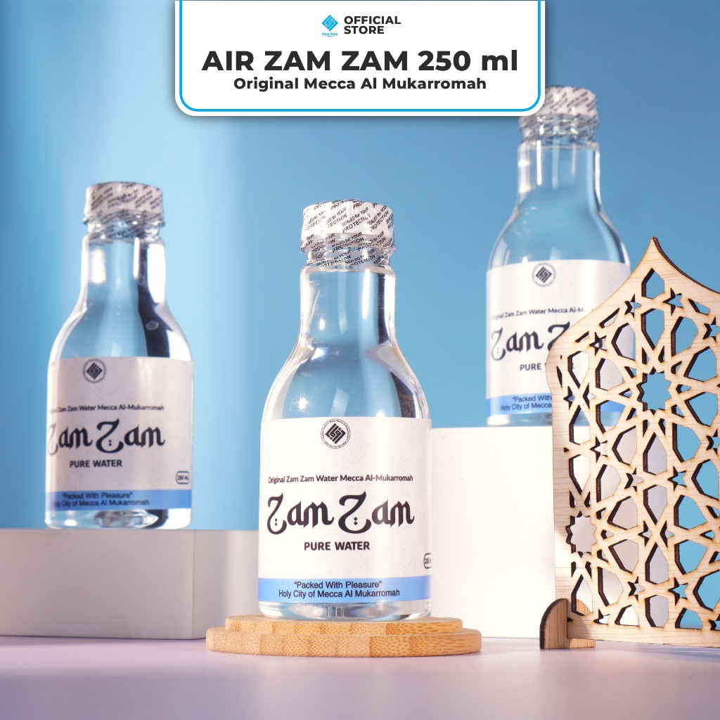 

[250ML-ZAM1] AIR ZAM ZAM ASLI MEKKAH AL MUKARROMAH - 250 ML