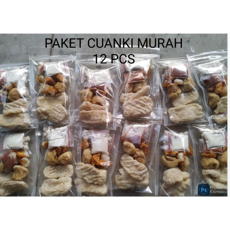 

Cuanki instan paket usaha murah 12 pouch