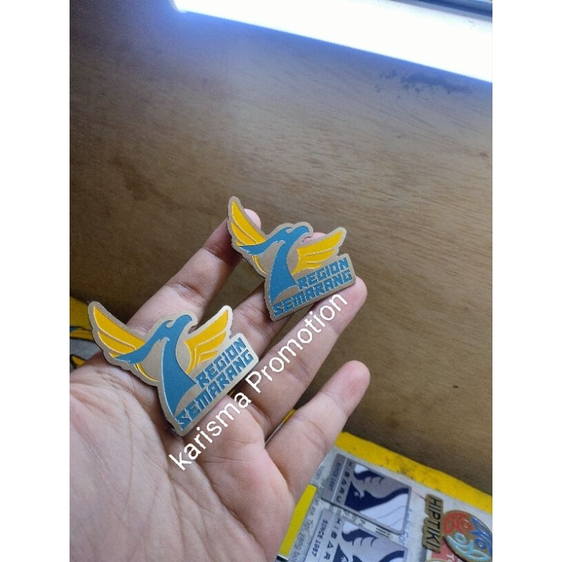 pin custom plat stainless (REGION SEMARANG)