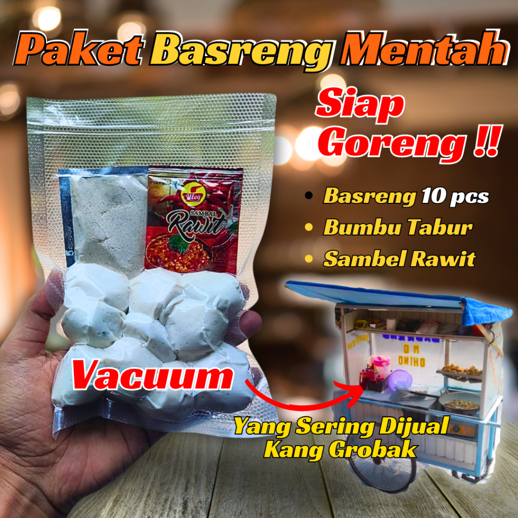 

SIAP GORENG! Bakso Goreng Mentah Dan Bumbu Siap Goreng - Basreng Lezat