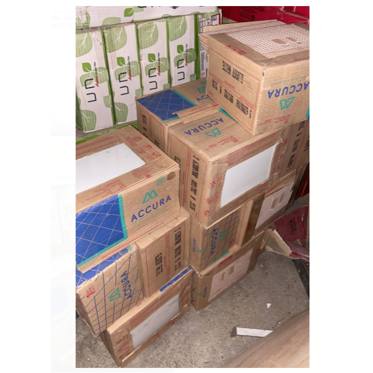 KERAMIK PUTIH POLOS UK.20X25 GLOSSY WHITE ACCURA KERAMIK DINDING DAPUR KAMAR MANDI