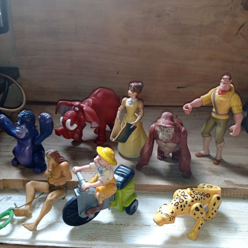 happy meal toys tarzan 1999 full set