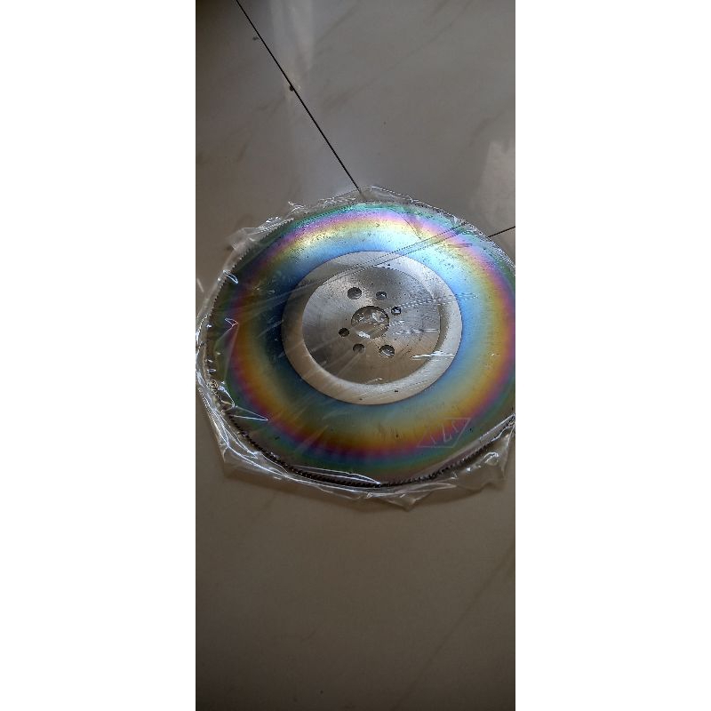 1 set taji sudah jadi 12 batang pelangi