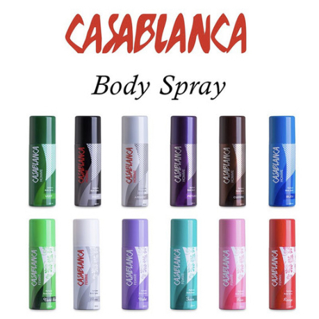 CASABLANCA KALENG Parfum Body Spray 100 ML (Botol Kaleng)