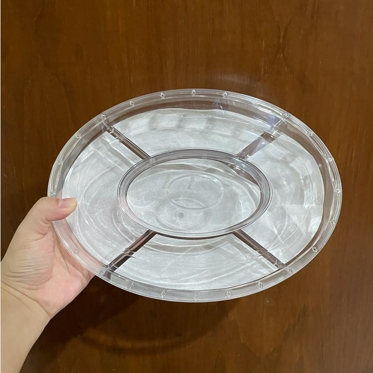 Toples Kue Kering / Nastar Oval Sekat 5 Besar