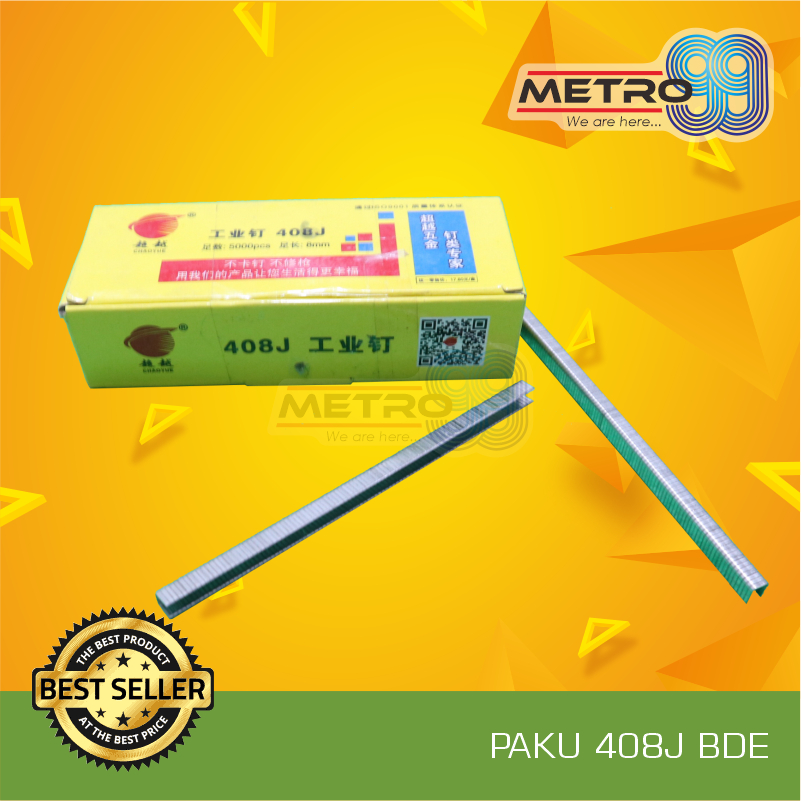 

408 J (ISI GUN U 6 MM) / ISI STAPLES U PANJANG