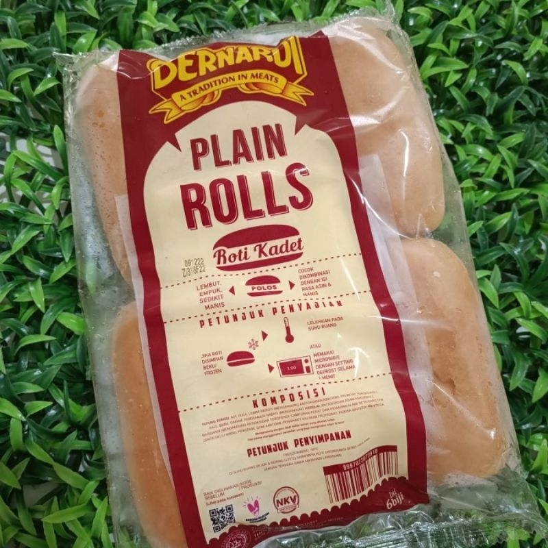 

Bernardi plain rolls (hotdog) isi 6 300gr