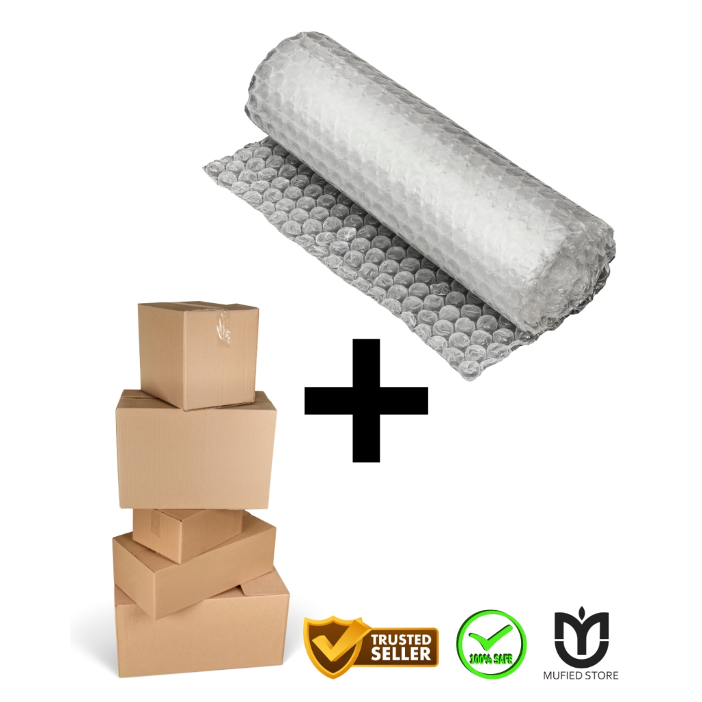 

Packing Tambahan [Bubble Wrap dan Box Kardus]