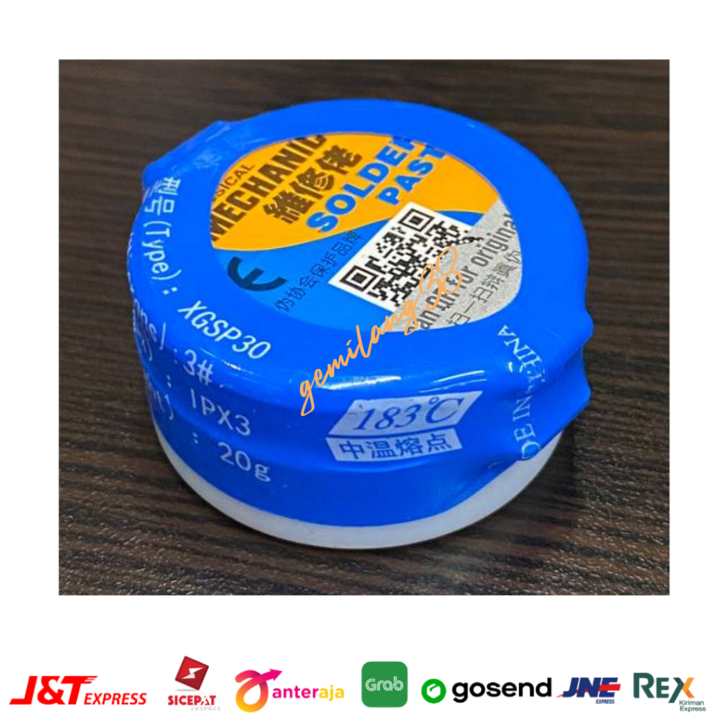 Timah Cair Mechanic 20gr Timah Solder Pasta Mechanic