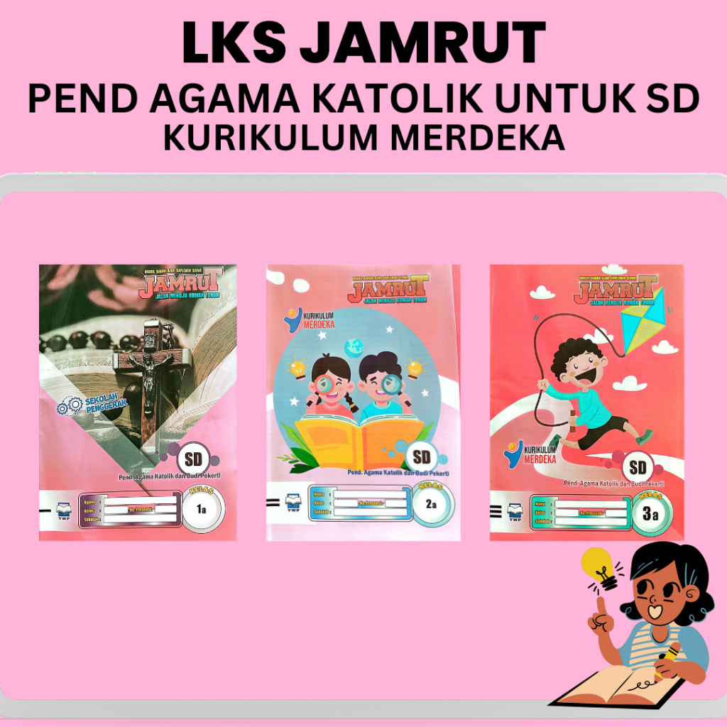 LKS Jamrut Pendidikan Agama Katolik untuk SD Semester 1 Kurikulum Merdeka