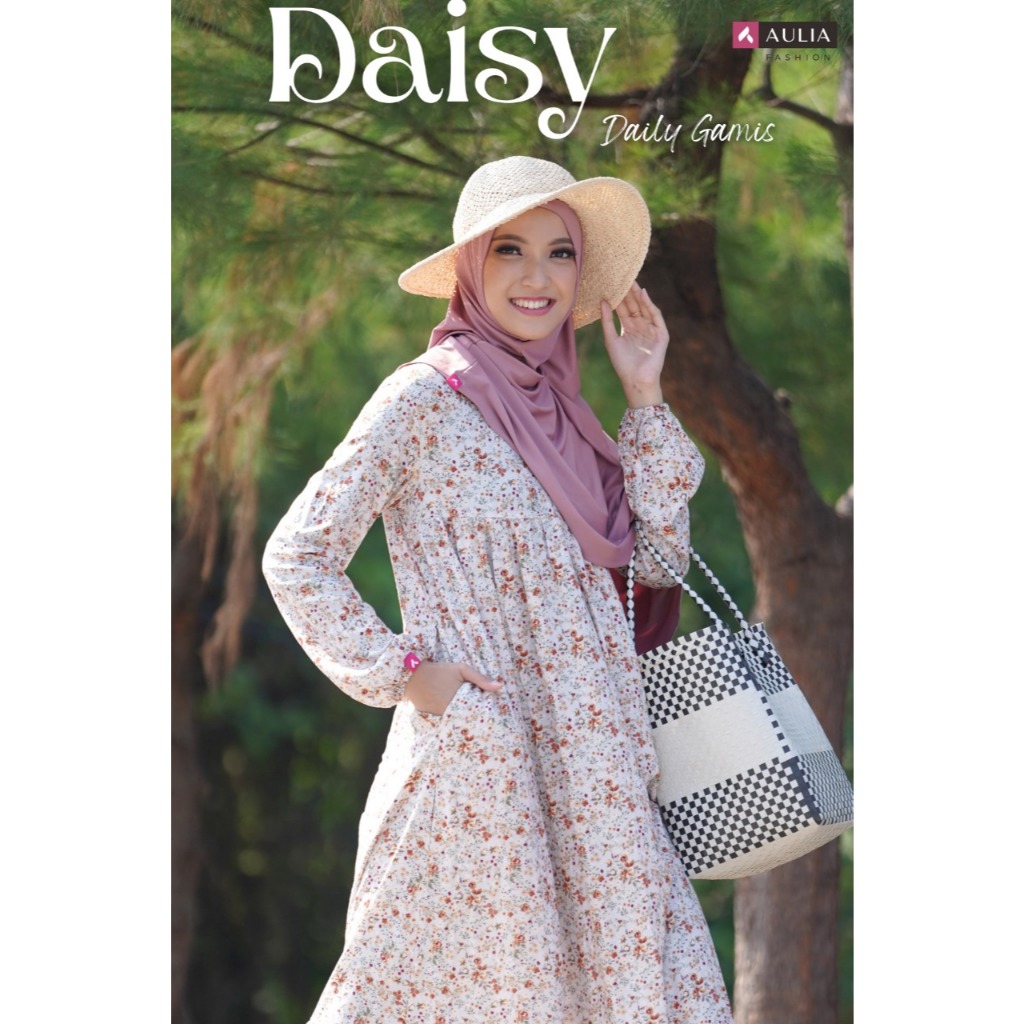 #Dress #Gamis #Fashion Wanita #Aulia #Daisy Gamis