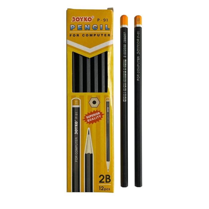 

Joyko Pencil For Computer P-91 2B 12s