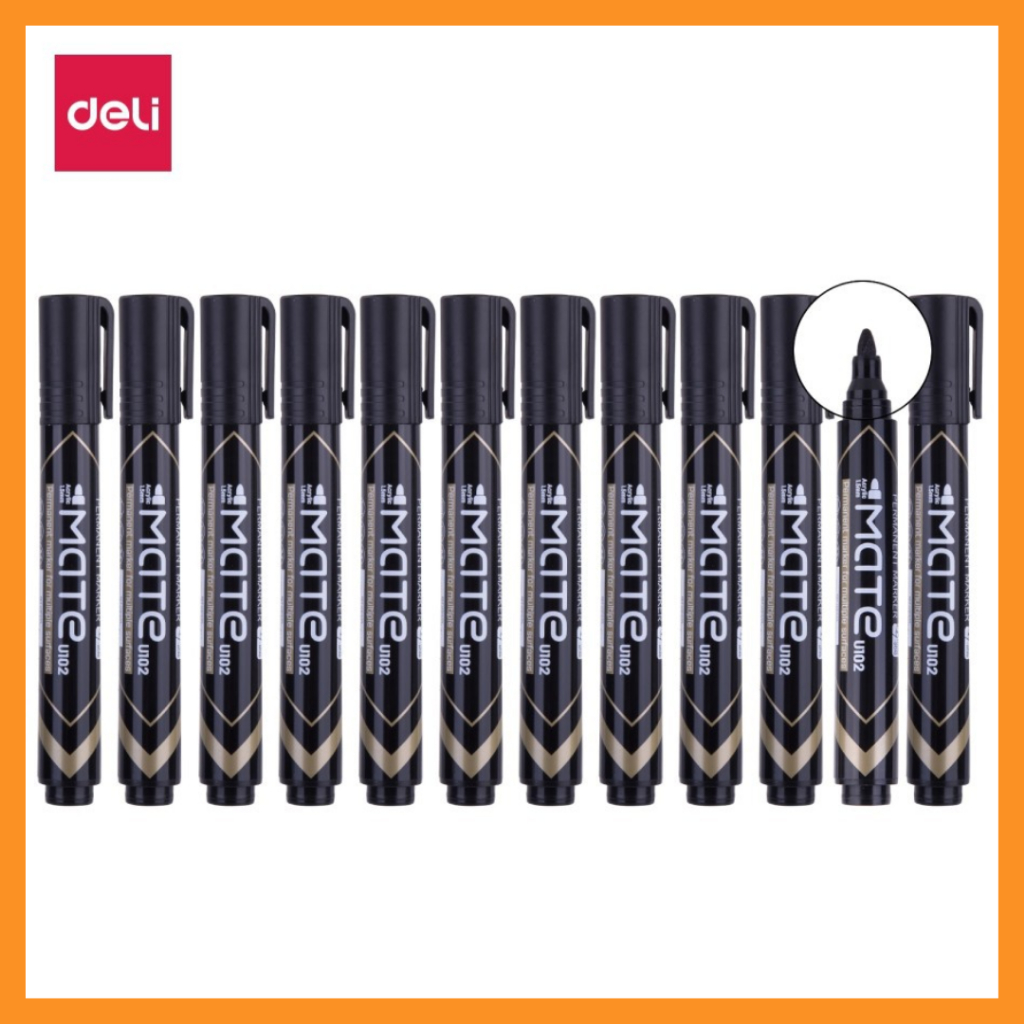 

DELI Spidol permanent refillable U10220