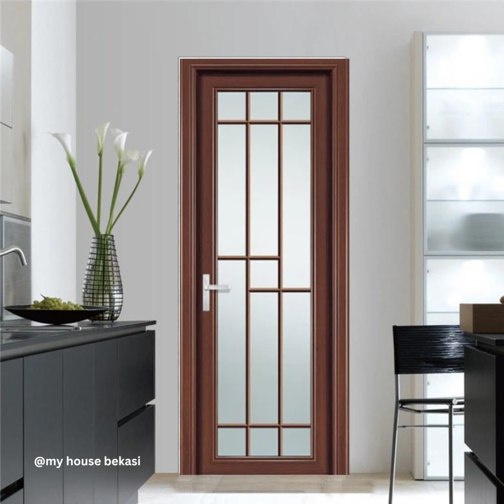PINTU KAMAR MANDI MINIMALIS / PINTU KACA / PINTU TOILET / PINTU TOILET ALUMUNIUM / PINTU MINIMALIS