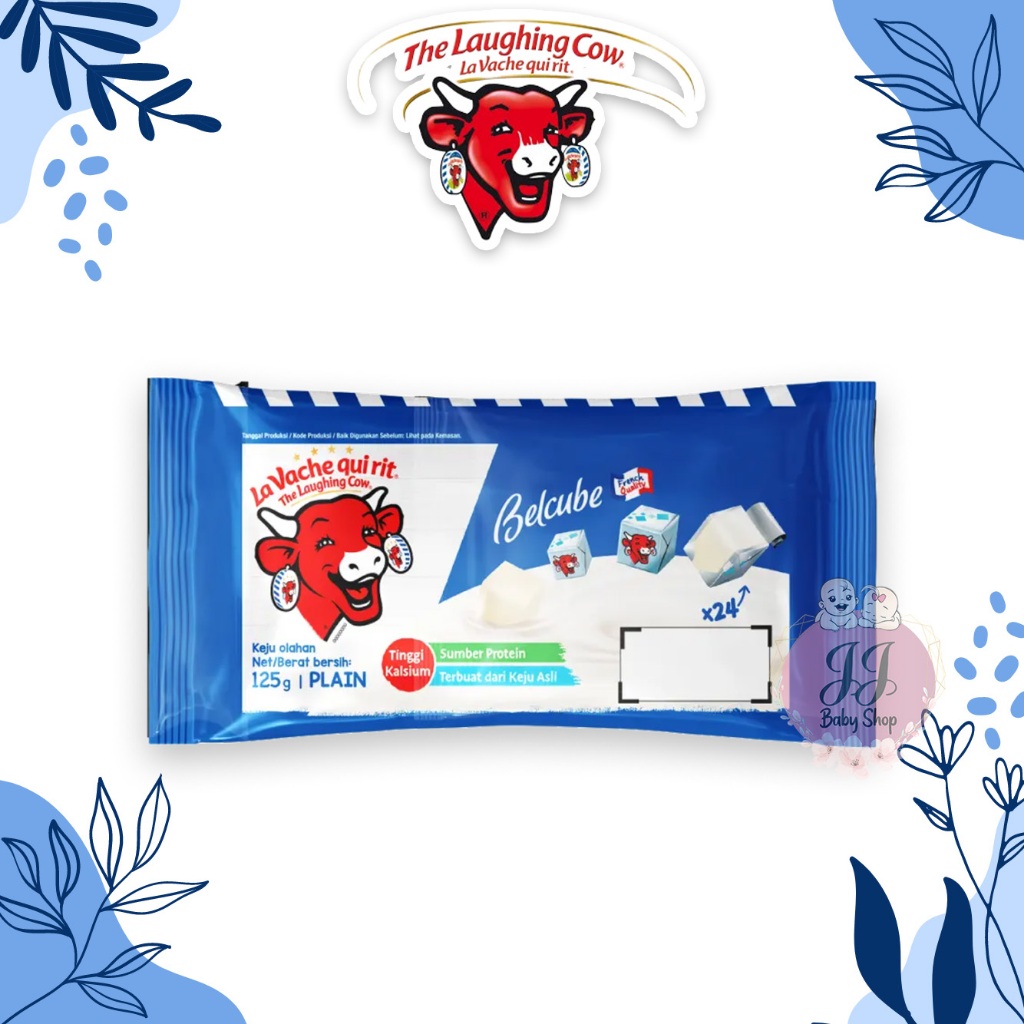 

Belcube Plain 125g Keju MPASI The Laughing Cow(Dikirim dengan Thinwall)