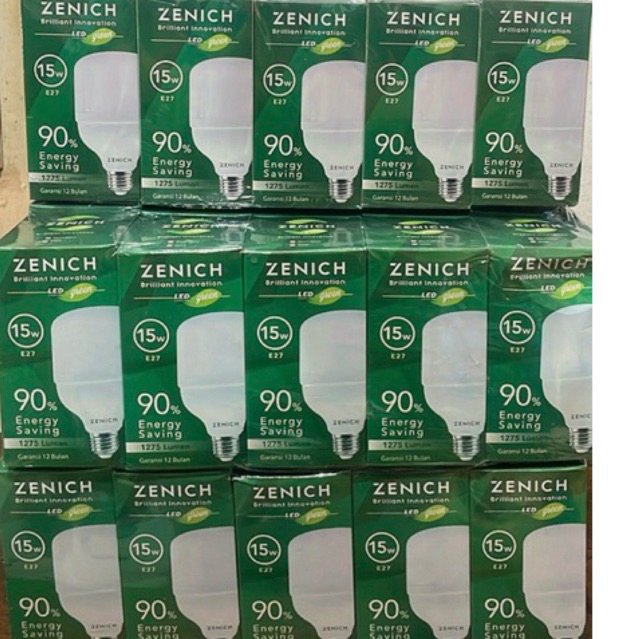 Lampu Zenich LED T BULB Termurah SNI