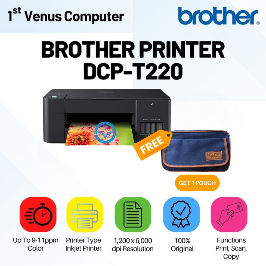 PRINTER  BROTHER DCP-T220 / BROTHER PRINTER DCP-T220 / PRI07-BRO