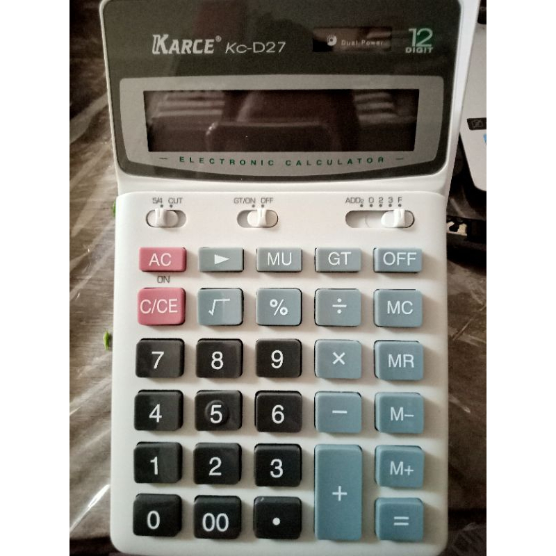 

kalkulator karce D27 original 12 digit