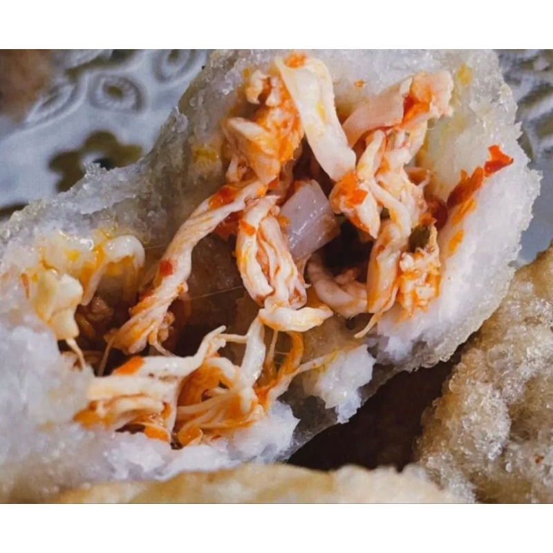 

Cireng isi ayam pedas