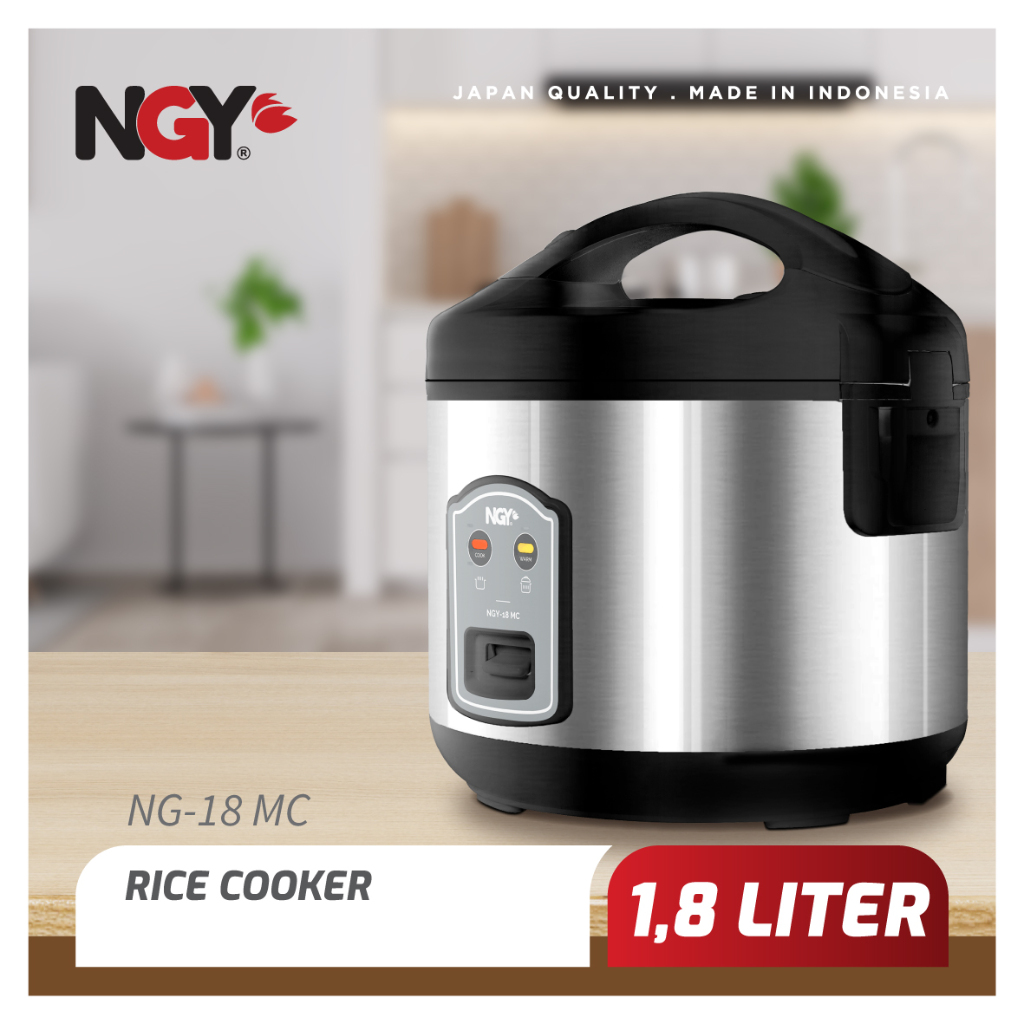 NAGOYA Rice Cooker 1.8 L / Penanak Nasi 1.8 L | NGY-18MC NAGOYA