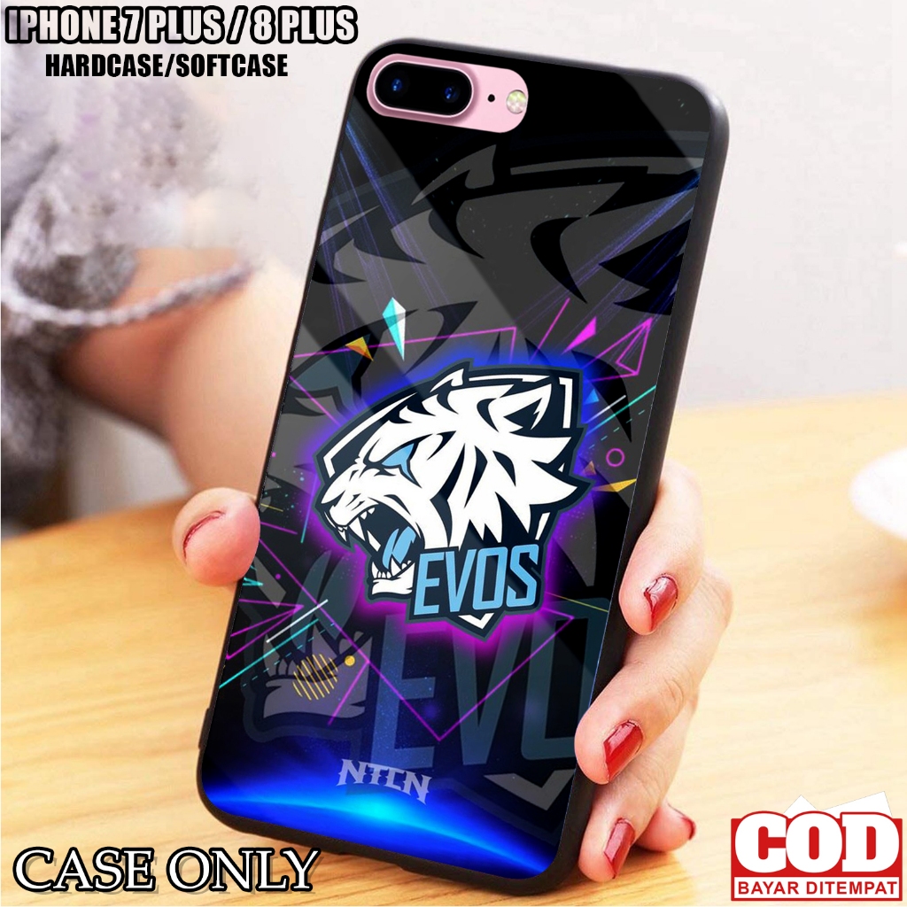 Case IPHONE 7 PLUS / IPHONE 8 PLUS - Casing IPHONE 7 PLUS / IPHONE 8 PLUS [ EVOS ] Silikon - Kesing 