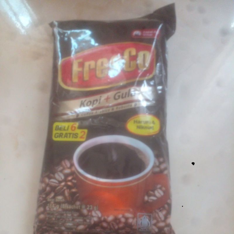 

Kopi kapal api fresco kopi gula harum dan nikmat rencengan atw pack isi 8