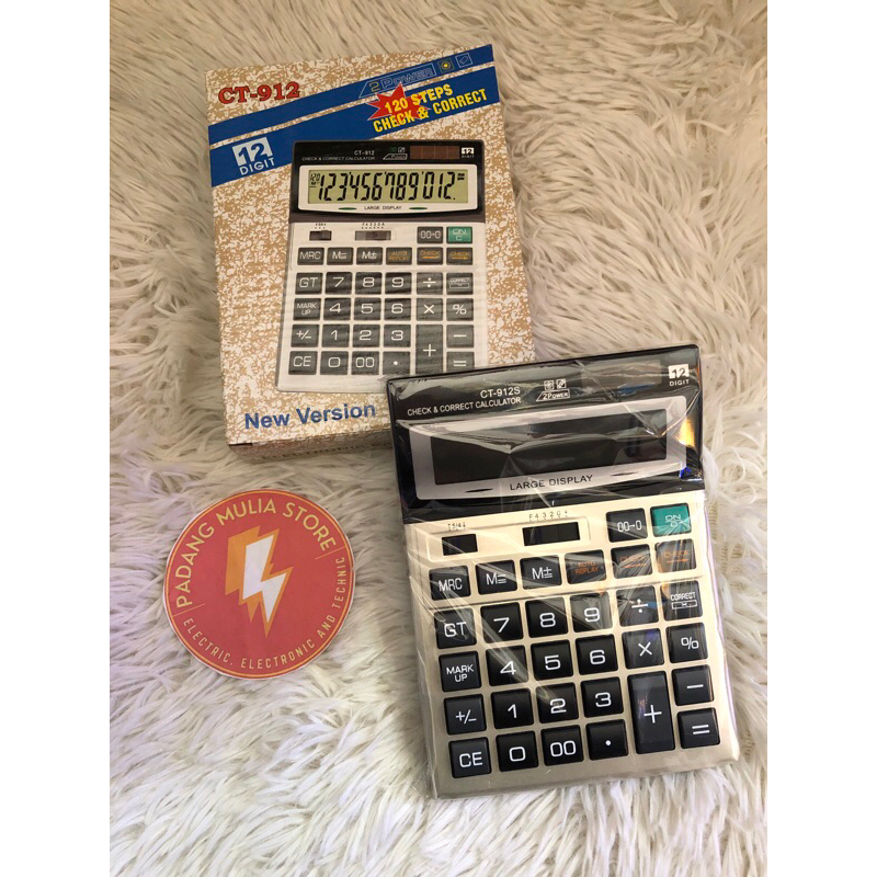 

Calculator New Version CT-912