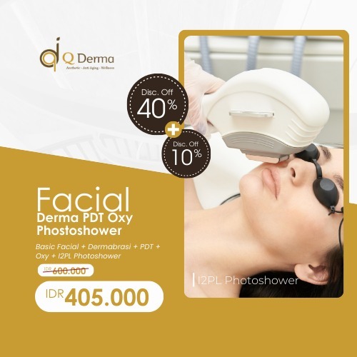 FACIAL DERMA PDT OXY  PHOTOSHOWER - Q Derma